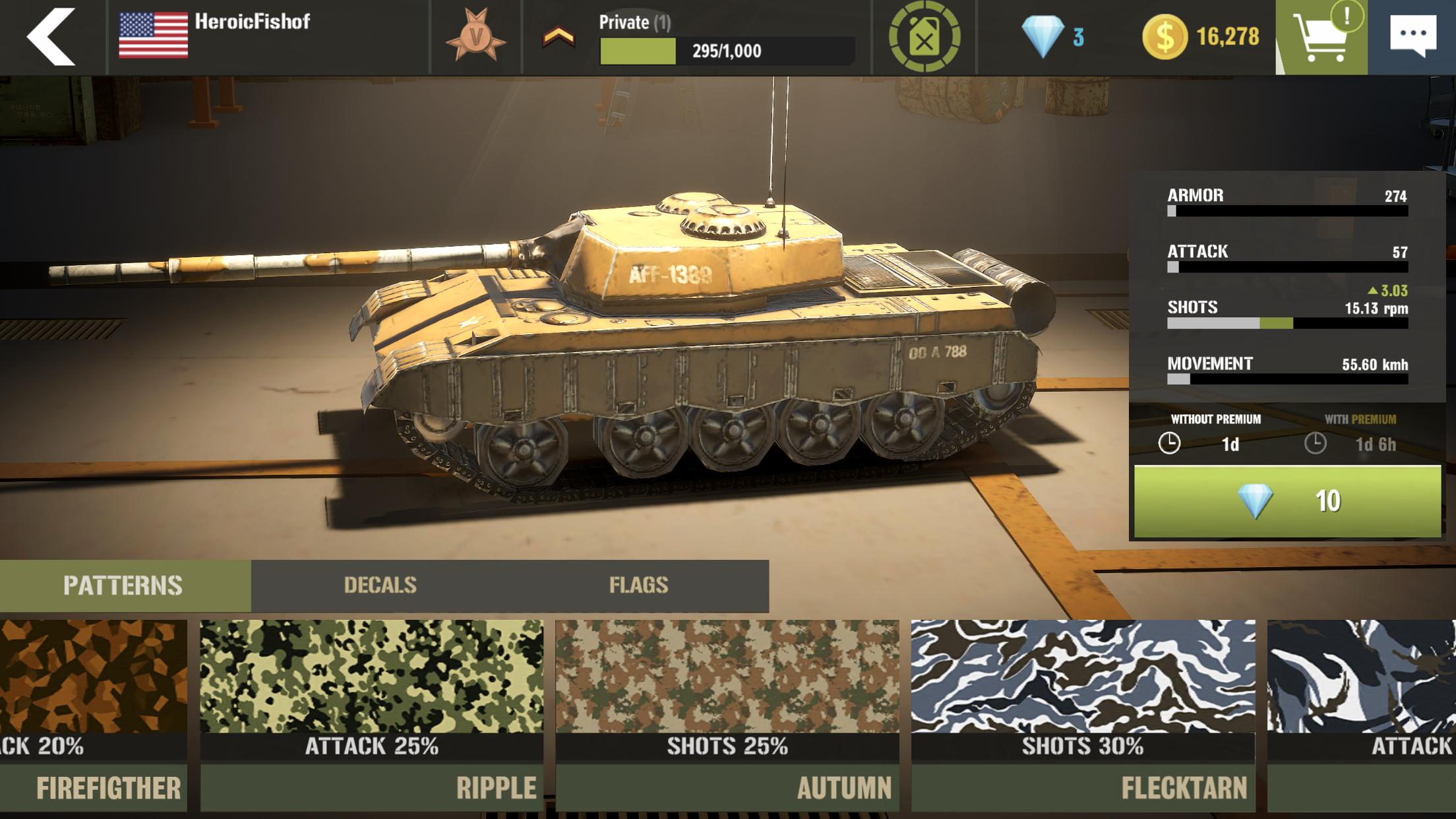 war machines tank army game mod apk