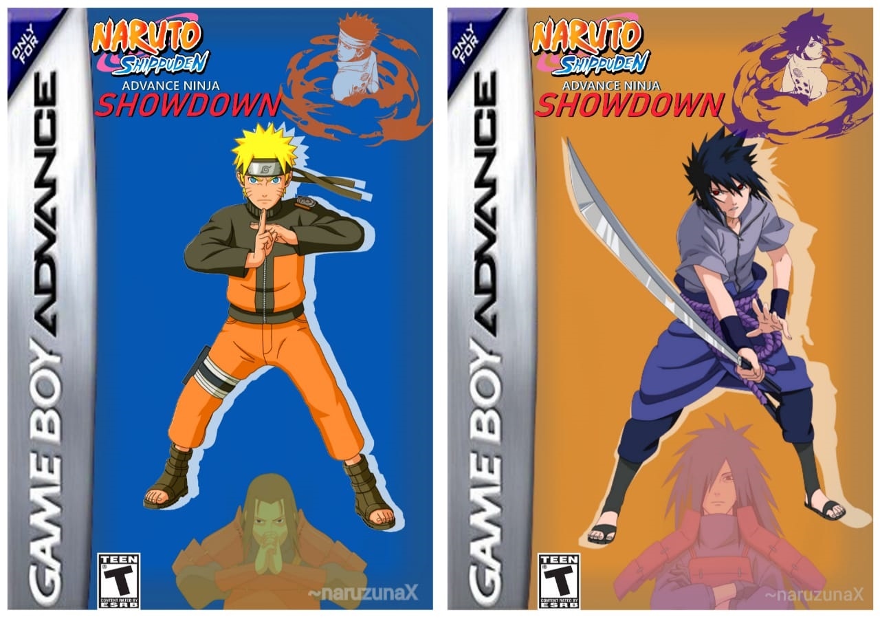 Pokemon Naruto Shippuden Advance Ninja Showdown Ashura Path And Indra Path Gba Rom Ak Hacks