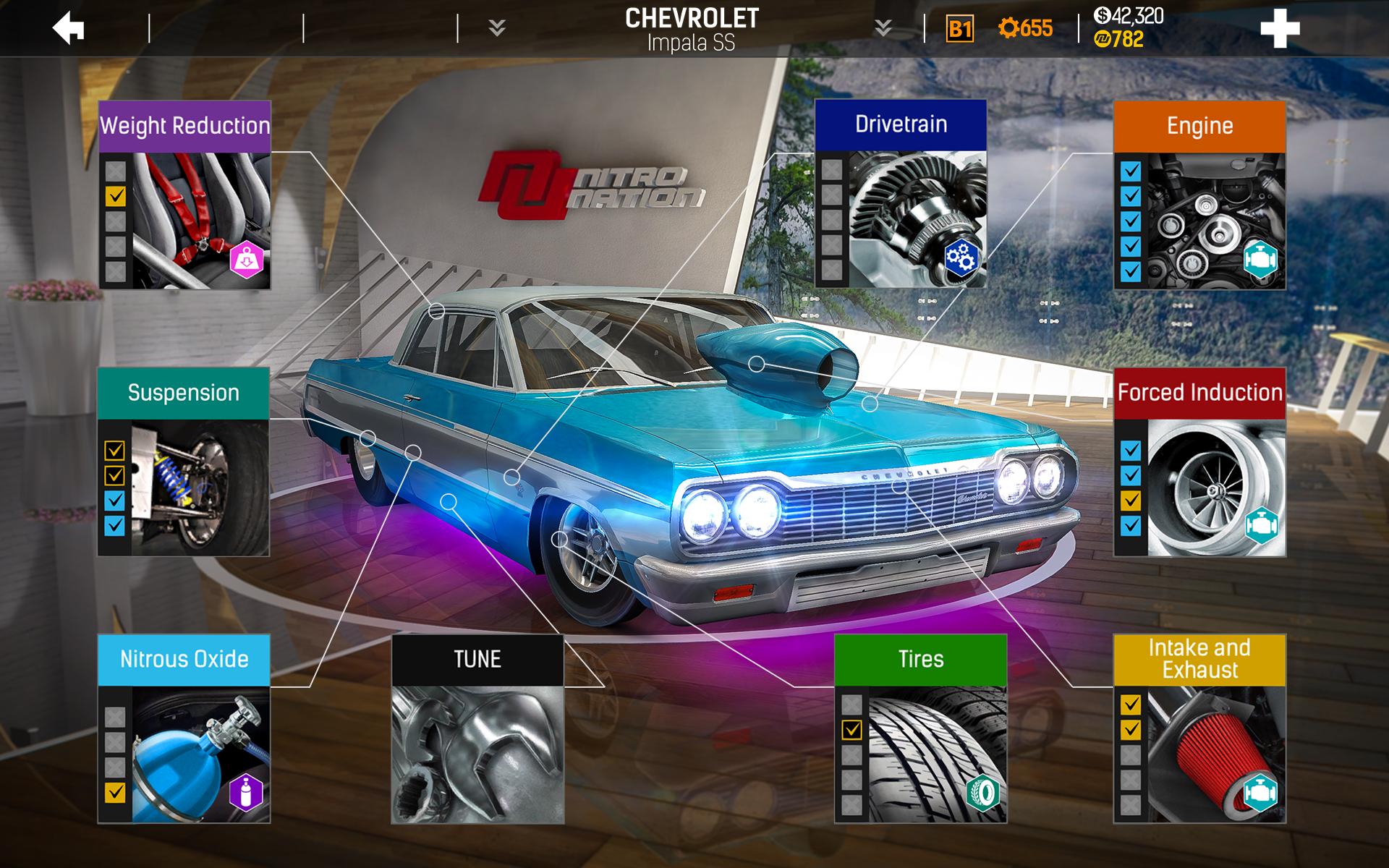 nitro nation drag and drift mod apk